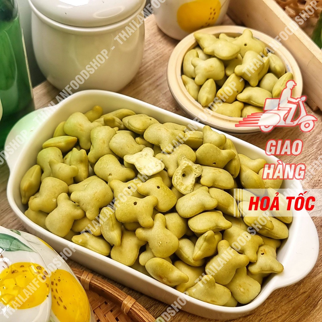 Bánh Gấu Chùm Ngây Nhân Kem Hiệu Moringa Hộp 500gr