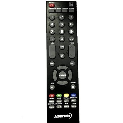 REMOTE ĐIỀU KHIỂN TIVI ASANZO THƯỜNG KIỂU 1 .dieu khien TIVI ASANZO