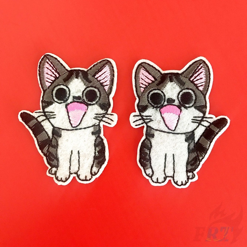 Sticker ủi thêu hình mặt cười xinh xắn
