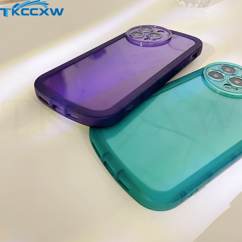 Ốp Điện Thoại Silicon Dày Mềm Màu Trơn Đệm Khí Chống Sốc Bảo Vệ Camera Cho Xiaomi Redmi K40 K50 Poco F3 F4 GT Note 11S 11