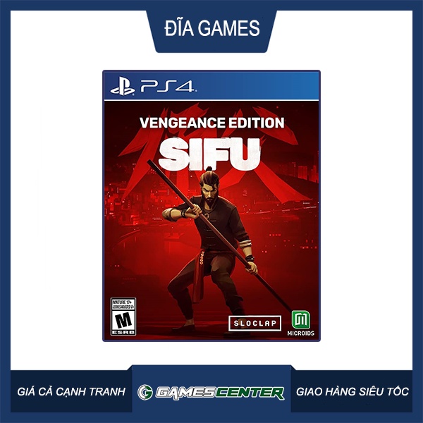 Đĩa game PS4 Sifu Vengeance Edition