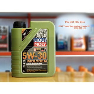 Liqui Moly 5W30 Molygen 1L ,lẻ 0.8 . Tổng hợp hoàn toàn