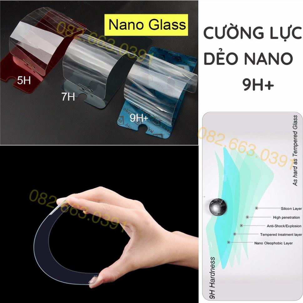 Dán cường lực Oppo A95 dẻo nano cứng 9H+ siêu bền bỉ, chống sứt mẻ, siêu trong suốt
