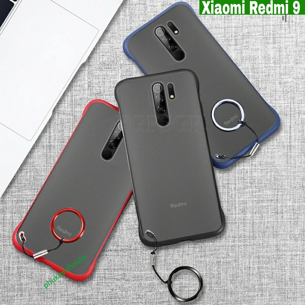 Ốp lưng Xiaomi Redmi 9 nhám mờ siêu mỏng cao cấp thời trang cao cấp