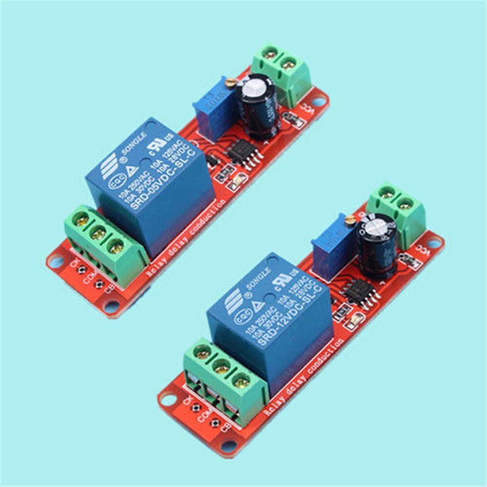 DIYMORE Mô Đun Rơ Le NE55512V/5V Điều Chỉnh Thời Gian Từ 0 Đến 10 Giây