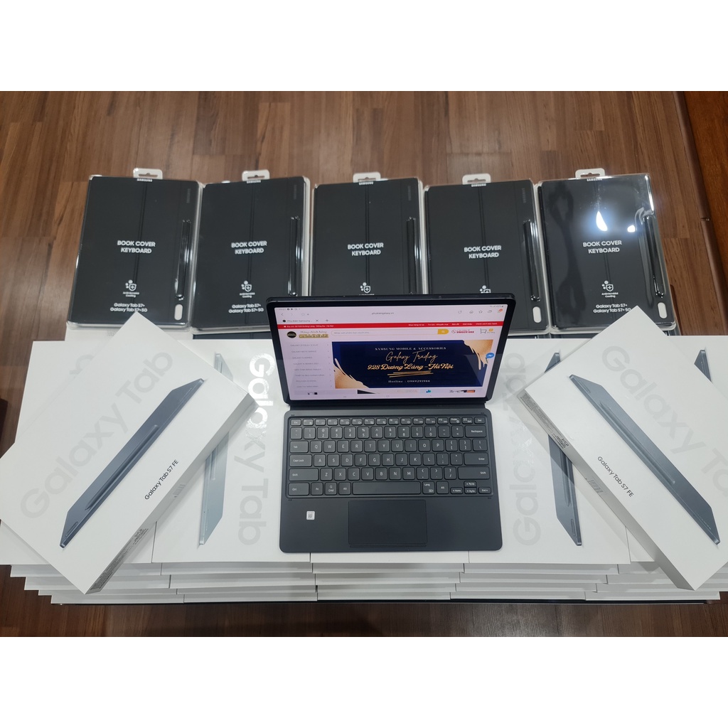 [Mã 151ELSALE hoàn 7% xu đơn 300k] Máy tính bảng Galaxy Tab S7 FE SM-T735 Kèm bao da bàn phím Hàng chính hãng | BigBuy360 - bigbuy360.vn