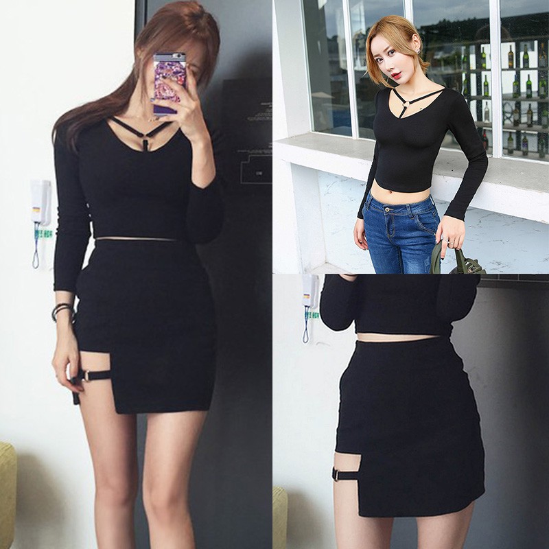 Chân váy lưng cao thiết kế độc đáo quyến rũ cho nữ