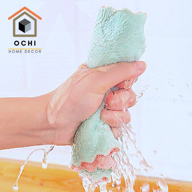 Khăn lau đa năng siêu thấm, khăn lau bếp tiện ích 25cmx25cm