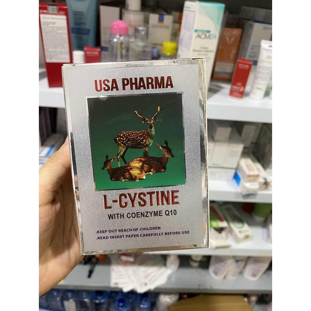 Viên uống L-CYSTINE Phils-Lin 500mg Lcystine đẹp da, giảm thâm nám hiệu quả