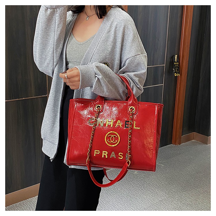 Túi xách nữ CN - túi bag book tote size lớn in chữ sang chảnh Ulzzang siêu chất ❤