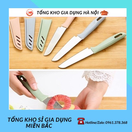 Dao Gọt Hoa Quả, Trái Cây Có Nắp Đậy An Toàn 88197 Tổng Kho Sỉ Gia Dụng