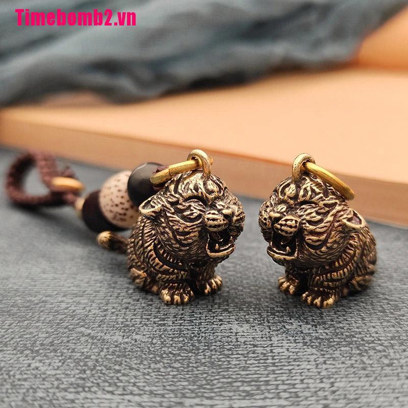 Móc Khóa Hình Con Hổ Bằng Than Hoạt Tính DIY