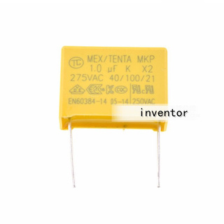 Set 10 tụ điện an toàn X2 275V 105K 1UF 1.0UF 275V105 22MM