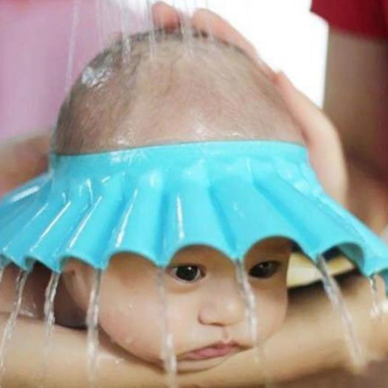 [GIÁ SỈ ⚡] MŨ CHẮN NƯỚC TẮM GỘI CHO BÉ YÊU