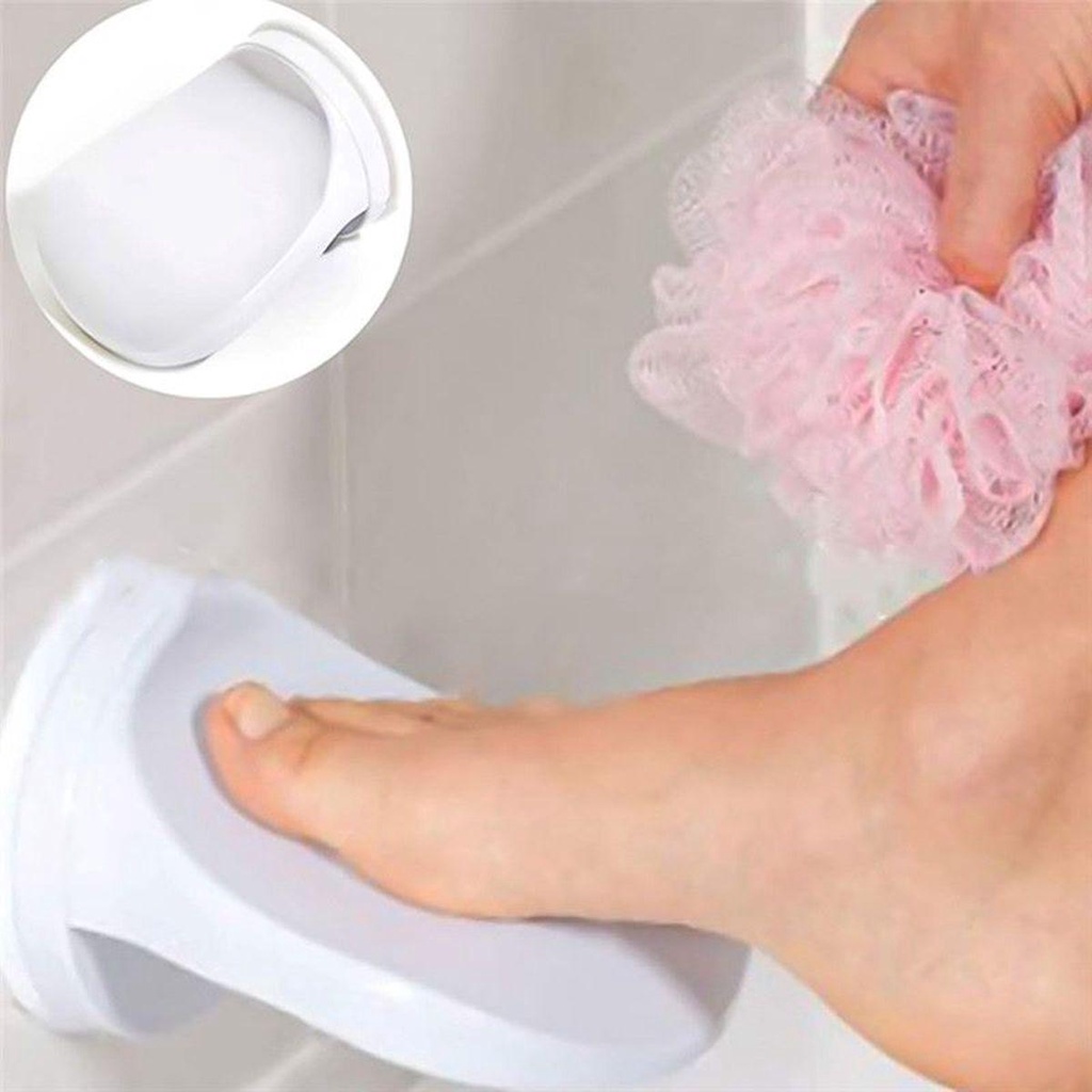 Đệm Kê Chân Gắn Tường Không Cần Khoan Tiện Dụng Cho Nhà Tắm