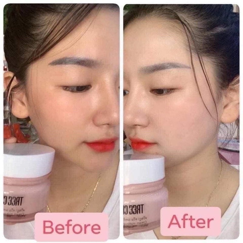 Kem trang điểm tone up Treechada chính hãng Thái Lan- Cream makeup Snow light