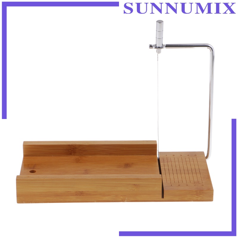 Dụng Cụ Cắt Xà Phòng Bằng Gỗ Có Dây Cắt Tiện Dụng