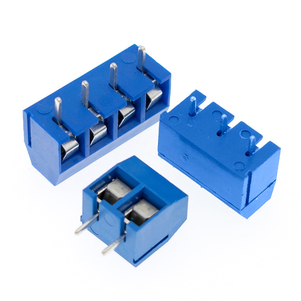 Set 10 Đầu Nối Thiết Bị Đầu Cuối kf301 2p / 3p / 4p kf301-5.0 kf301 5.0mm