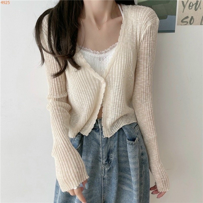 Áo cardigan len mỏng