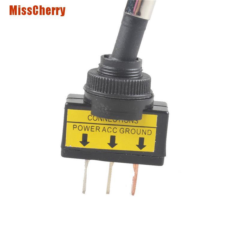 Công Tắc Đèn Led Tự Động 3 Chấu 12v 20a Chất Lượng Cao