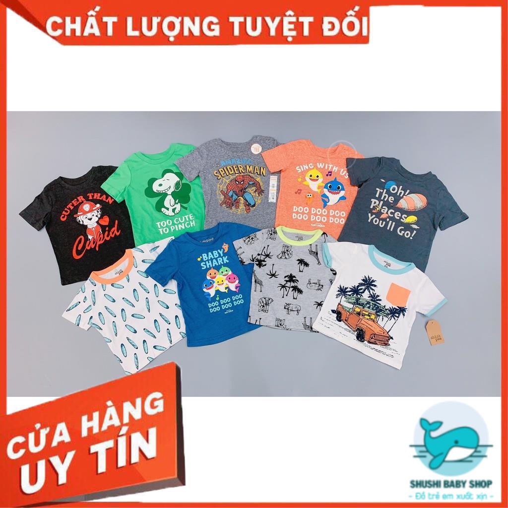 [Có sẵn] [FreeShip] [Ảnh thật] Áo Thun Jumping Bean + Chick pea Bé Trai TQXK Dư Xịn