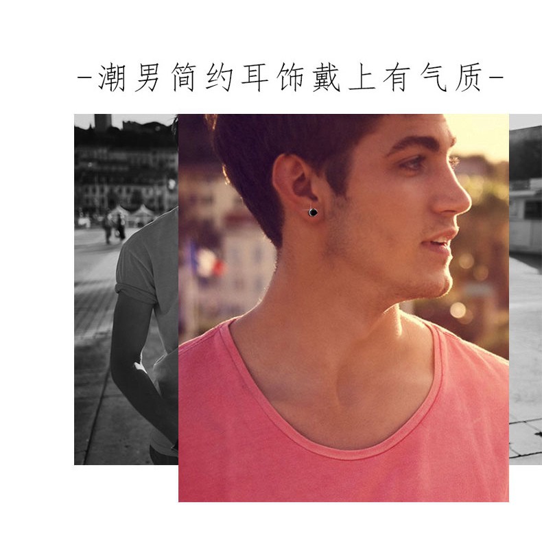 Khuyên tai phong cách Hipster thời trang Hàn dành cho nam