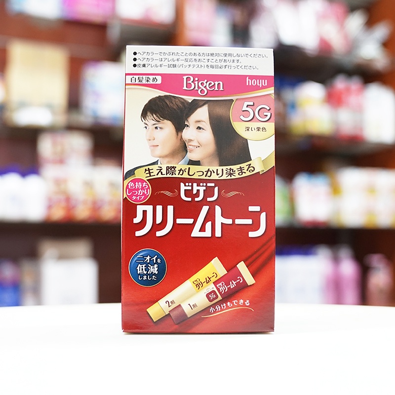 [ Hỏa tốc HCM ] Thuốc nhuộm tóc phủ bạc thảo dược Bigen 3G 4G 5G 6G 7G nội địa Nhật Bản