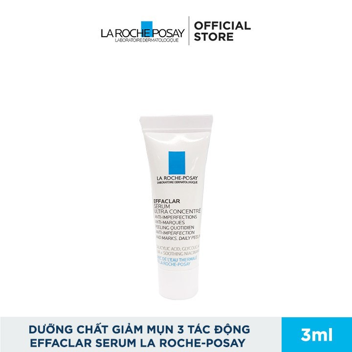 Bộ dưỡng chất giảm mụn, giảm thâm và hỗ trợ thu nhỏ lỗ chân lông La Roche-Posay Effaclar Serum | BigBuy360 - bigbuy360.vn