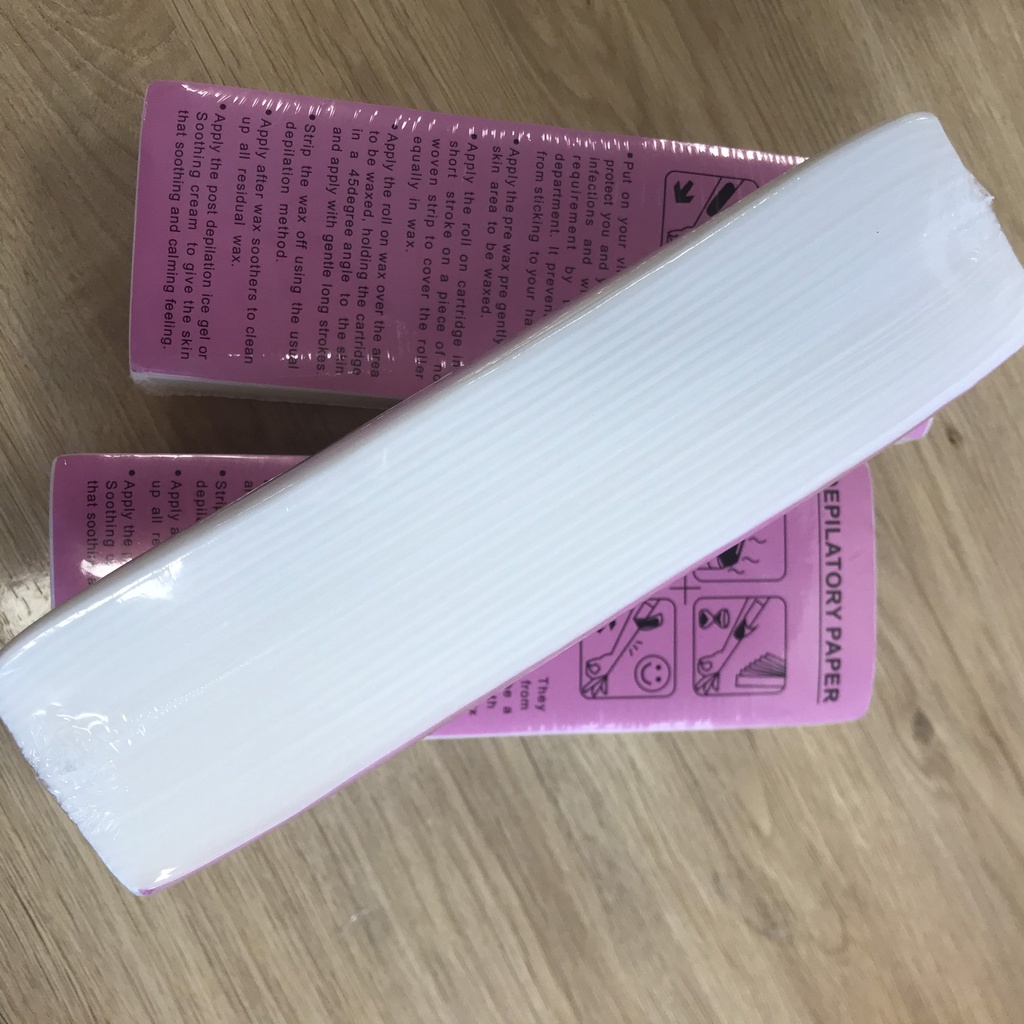 100 tờ Giấy Wax Lông Depilatory Paper (hàng Có sẵn)