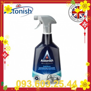 Chất tẩy rửa trắng bồn cầu, inox sen vòi, gạch men, rỉ sét chai Astonish 750ml Anh Quốc