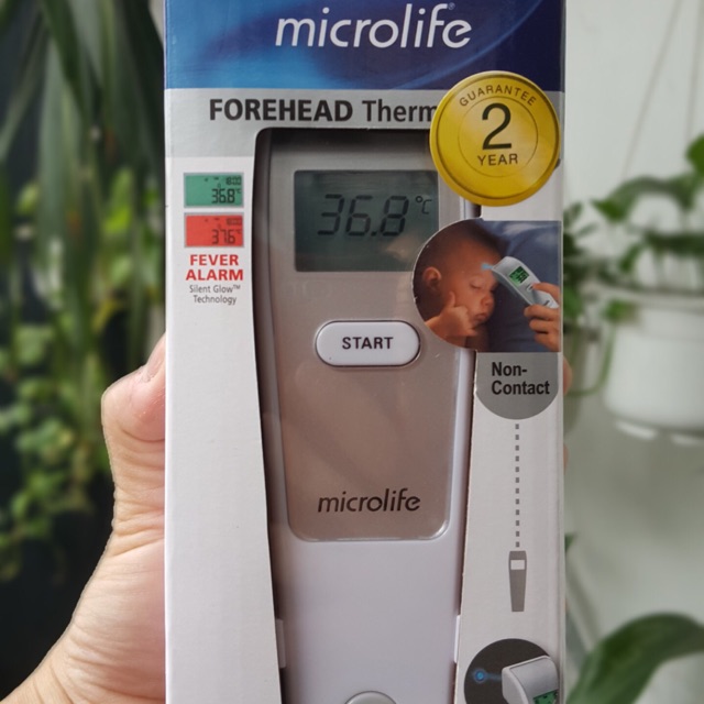 Nhiệt kế hồng ngoại đo Trán Microlife FR1MF1