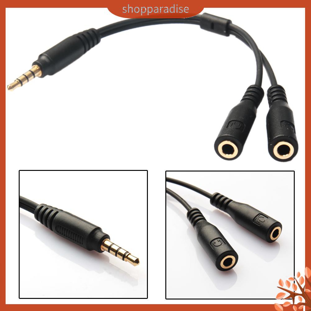 Cáp Chia 2 Cổng Âm Thanh 3.5mm