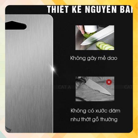 THỚT INOX 304 - KHÁNG KHUẨN - Cao cấp CƯỜNG LỰC - CHỐNG ẨM MỐC – Không han gỉ