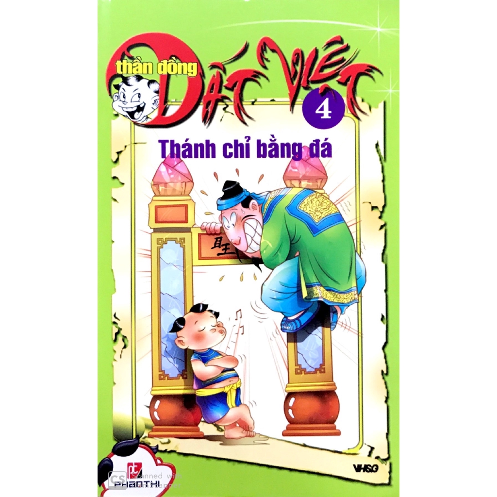 Sách - Thần Đồng Đất Việt 4 - Thánh Chỉ Bằng Đá