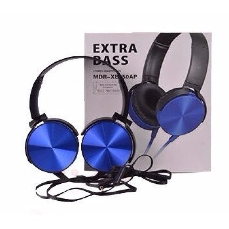 Tai Nghe Chụp Tai Có Dây Extra Bass 450AP Dùng Cho Điện Thoại, Laptop, Máy Tính Jack Cắm 3.5mm Cho Âm Thanh Cực Hay