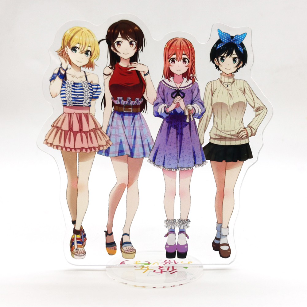 Kanojo Okarishimasu Kanokari Ichinose Chizuru Mami Ruka Sumi acrylic