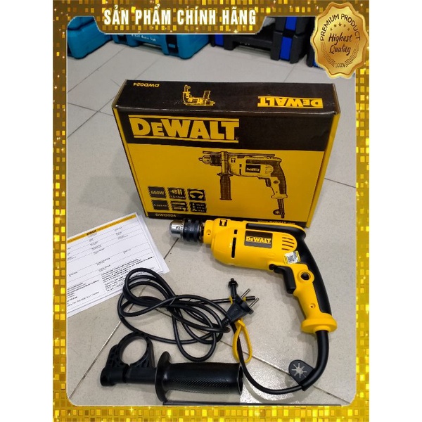 Máy khoan 13 ly DEWALT chính hãng