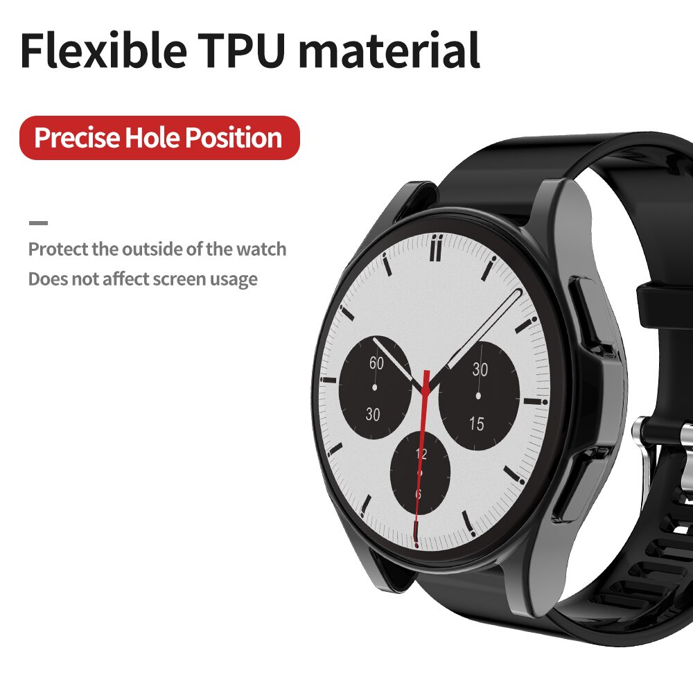 Ốp TPU Siêu Nhẹ BảO Vệ Cho ĐồNg Hồ Samsung Galaxy Watch 4 Classic 42/46mm 40/44mm