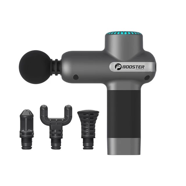 NEW 2022 - Máy Massage Cầm Tay BOOSTER Lightsaber MINI, Công suất 70W, 4 Đầu 5 Chế Độ Làm Giảm Đau Toàn Thân