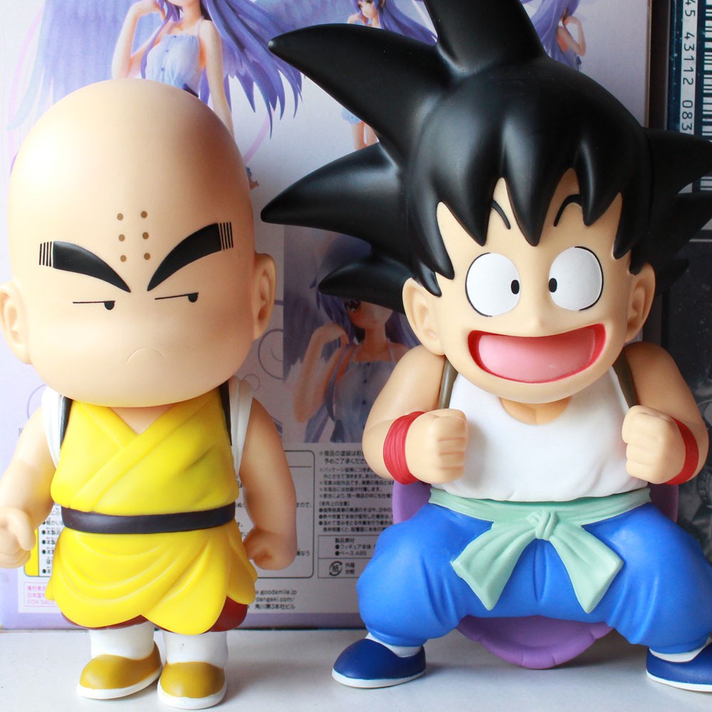Mô hình songoku krillin kid hàng mới siêu đễ thương cao 20cm