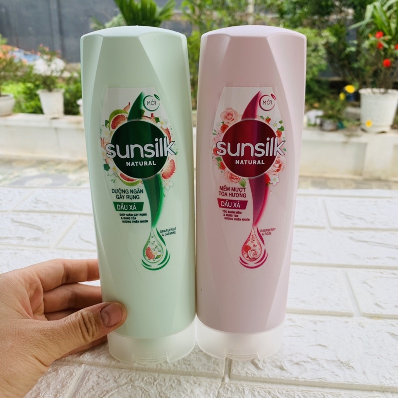 Dầu Xả Sunsilk Natural mềm mươt toả hương 320g Mới