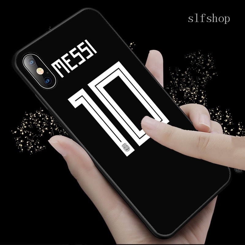 Ốp Điện Thoại Mềm In Logo Messi Số 10 Cho Sony M4 M5 T3 L1 L2 C C3 C4 C5 C6