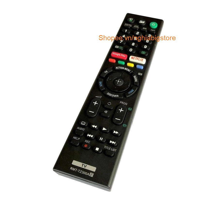 Remote Điều Khiển Smart TV, Internet Tivi, Ti Vi Thông Minh SONY RMT-TZ300A - NowShip, Grab Tp.HCM