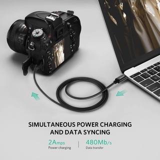 [Mã ELMS10 giảm 6% đơn 50K] Cáp USB C to Micro / Mini USB Ugreen 50445 US242 Unitek YC-473BK