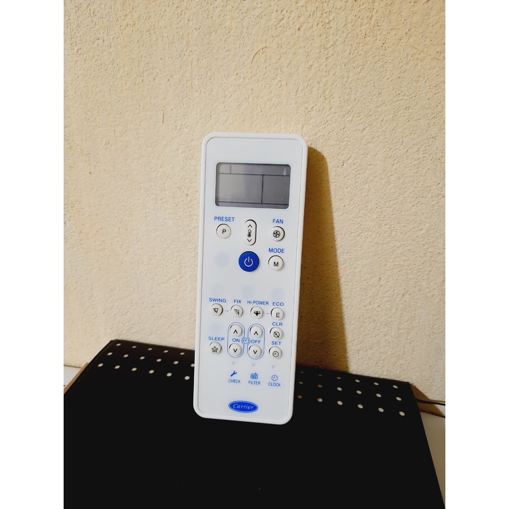 Remote điều khiển điều hòa Carrier dành cho loại 1 chiều 2 chiều