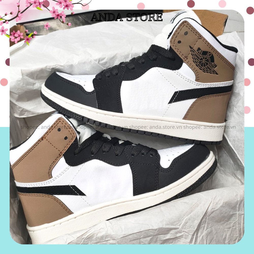 Giày Jordan Cổ Cao Travis Scott, Giày Jordan Nâu Ngược Hàng Cao Cấp Full Box + Bill ANDA_STORE_VN | BigBuy360 - bigbuy360.vn