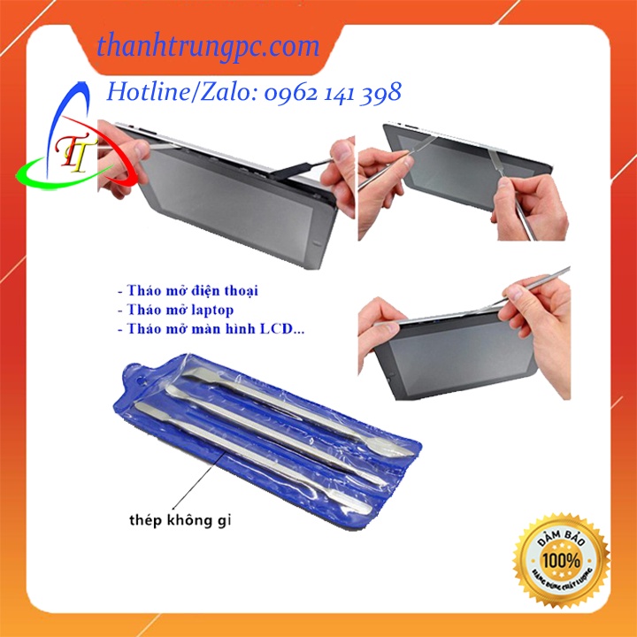 Bộ 3 Dụng Cụ Tháo, Tách, Nạy Màn Hình Điện Thoại, Ipad, LapTop,...