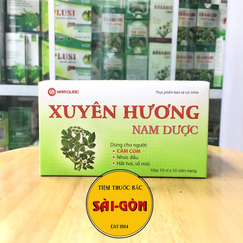 Cảm Xuyên Hương Nam Dược hộp 100 viên