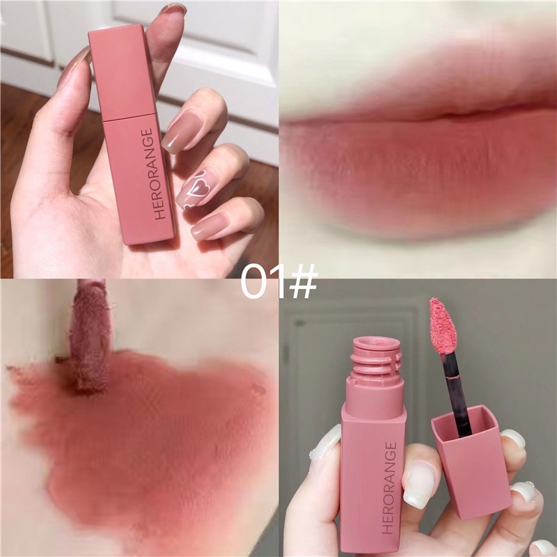 Son Môi Màu Sắc Quyến Rũ Lâu Trôi Không Thấm Nước Thương Hiệu Herrange