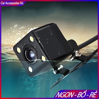 Otn- camera lùi ô tô hd chống nước đảo ngược 4 led -sg